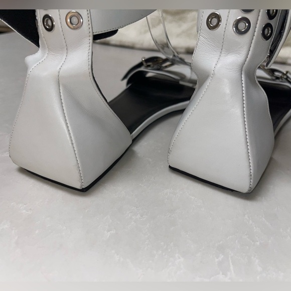 EUC Balenciaga Belt Flat Ankle Strap Sandal - Picture 7 of 10